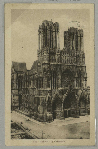 REIMS. 620. La Cathédrale / Pol.
ReimsPolity Dupuy.1932