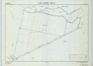 Livry-Louvercy (51326). Section YA échelle 1/2000, plan remembré pour 2004 (remembrement intercommunal de la Plaine Champenoise), plan régulier (calque)