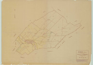 Germinon (51268). Tableau d'assemblage 1 échelle 1/10000, plan mis à jour pour 1938, plan non régulier (papier)