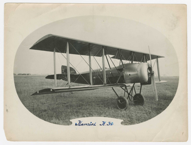 Modèles de biplan Hanriot : H 14, H 32, H 34 / Photo Valère