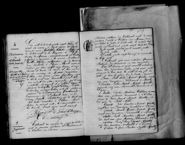 Épine (L'). Naissances 1883