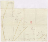 Plan, arpentage et bornage du Trait de Nogent appellé la Nauë de Beine (1782), Crion
