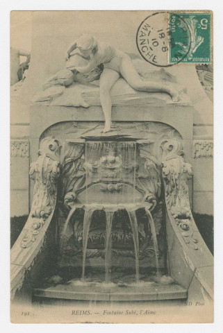 REIMS. 191. La Fontaine Subé, l'Aisne. / N.D Photog.