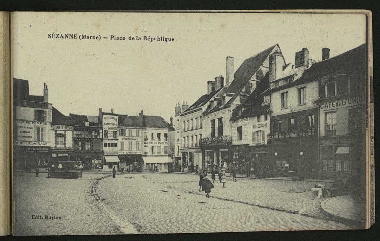 SÉZANNE. Sézanne (Marne). Place de la République.
Château-ThierryJ. BourgogneSans date