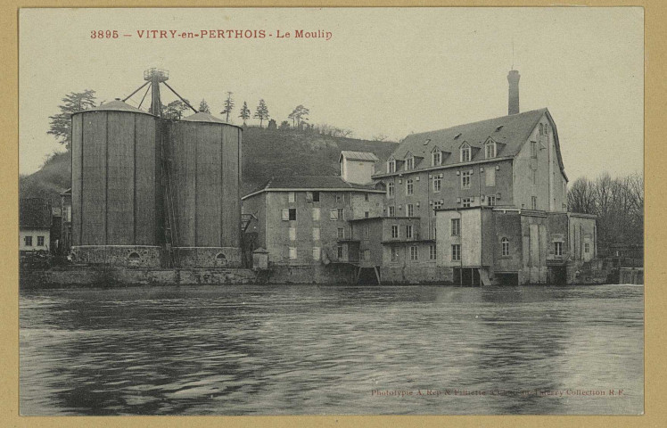 VITRY-EN-PERTHOIS. -3895-Le Moulin. (02 - Château-Thierry A. Rep. et Filliette). Sans date  Collection R. F 