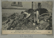 AY. Révolution en Champagne - Avril 1911. Les fûts de la Maison Gallois ; incendiée par l'émeute du 12 avril 1911.
E. L. D.Sans date