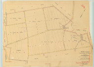 Beine-Nauroy (51046). Section W2 échelle 1/2000, plan refait pour 1954, plan régulier (papier).