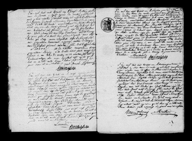 Cernay-en-Dormois. Décès 1831-1870