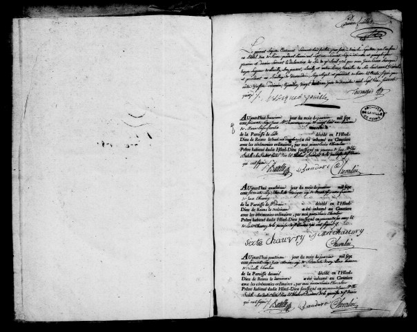 Reims. Hôtel-Dieu. Sépultures 1776-1780