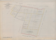 Cernay-lès-Reims (51105). Section Z3 échelle 1/2500, plan remembré pour 1923, plan régulier (papier).