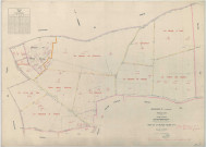 Berzieux (51053). Section ZP échelle 1/2000, plan remembré pour 1959, plan régulier (papier armé)
