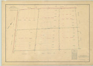 Recy (51453). Section X2 2 échelle 1/2000, plan remembré pour 1954, plan régulier (papier)