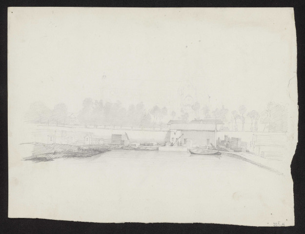 Une scierie au bord de l'eau