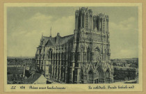 REIMS. 232. Reims avant bombardements. La cathédrale. Façade latérale Nord.
ParisLévy et Neurdein réunis.Sans date
