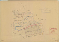 Matougues (51357). Section A1 échelle 1/2500, plan mis à jour pour 1957, plan non régulier (papier)