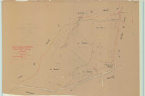 Saint-Euphraise-et-Clairizet (51479). Section B4 échelle 1/2000, plan mis à jour pour 1934, plan non régulier (papier).