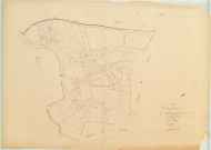 Giffaumont-Champaubert (51269). Section 114 A2 échelle 1/1000, plan napoléonien sans date (copie du plan napoléonien), plan non régulier (papier)