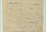 Val-de-Vesle (51571). Section B2 échelle 1/2500, plan mis à jour pour 1943, ancienne commune de Wez (51661), plan non régulier (papier).