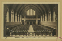 CHÂLONS-EN-CHAMPAGNE. 3- Église Sainte Pudentienne. Intérieur. La tribune.
ReimsEditions Artistiques ""Or"" Ch. Brunel.1932