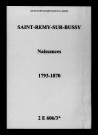 Saint-Remy-sur-Bussy. Naissances 1793-1870