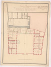 Cazerne de Maréchaussée à construire à Reims. Plan du premier étage, 1777.