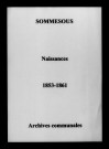 Sommesous. Naissances 1853-1861