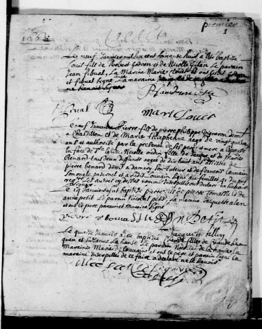 Châtillon-sur-Marne. Baptêmes, mariages, sépultures 1668-1669