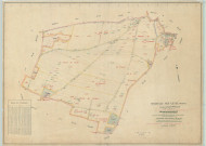Montigny-sur-Vesle (51379). Section X1 échelle 1/2000, plan remembré pour 1959, plan régulier (papier).