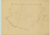 Val-de-Vesle (51571). Section A3 échelle 1/2500, plan mis à jour pour 1937, ancienne commune de Thuisy, plan non régulier (papier).