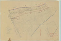 Sommepy-Tahure (51544). Section F échelle 1/2500, plan mis à jour pour 1956, plan non régulier (papier)