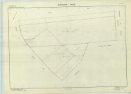Bazancourt (51043). Section ZC échelle 1/2000, plan renouvelé pour 1967, plan régulier (papier armé).