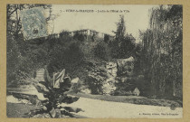 VITRY-LE-FRANÇOIS. -7. Jardin de l'Hôtel de Ville.
Édition A. SimonisVitry-le-François (54 - Nancy : imp. Réunies de Nancy).[vers 1906]