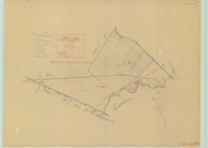 Val-de-Vesle (51571). Section A4 échelle 1/2500, plan mis à jour pour 1937, ancienne commune de Thuisy, plan non régulier (papier).