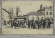 FISMES. 15-La Gare.
FismesEd. C. G. (75 - Parisimp. E. Le Deley).Sans date