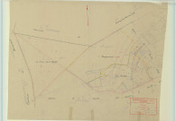 Hermonville (51291). Section A1 échelle 1/1250, plan mis à jour pour 1946, plan non régulier (papier).