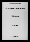 Saint-Remy-sur-Bussy. Naissances 1871-1891