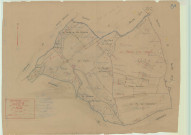 Anthenay (51012). Section B1 échelle 1/2500, plan mis à jour pour 1936, plan non régulier (papier).
