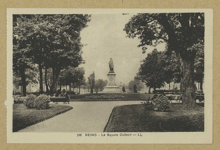 REIMS. 158. Le Square Colbert / L.L.
Strasbourg-Schiltigheim[s.n.] ([S.l.]Cie des Arts Photomécaniques).Sans date