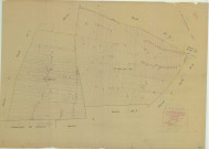 Aougny (51013). Section A8 échelle 1/1000, plan mis à jour pour 1935, plan non régulier (papier).