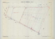 Cauroy-lès-Hermonville (51102). Section ZD échelle 1/2000, plan remembré pour 1989, plan régulier de qualité P5 (calque).