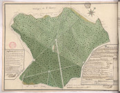 Plan du bois du Pré situé sur le terroir de Trigny (1779), Pierre Villain