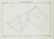Chaussée-sur-Marne (La) (51141). Section ZR échelle 1/2000, plan remembré pour 1987, plan régulier (calque)
