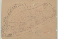 Mont-sur-Courville (51382). Section A U échelle 1/2500, plan mis à jour pour 1935, plan non régulier (papier).