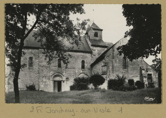 JONCHERY-SUR-VESLE. L'Église. Lib. Édition Rabaté (71 - Mâcon imp. Combier). [vers 1960] 