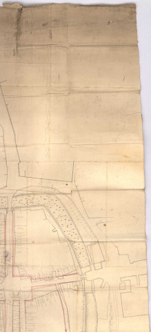 Plan de la ville de Fismes, 1770.