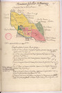Arpentage et plan de la terre et seigneurie de Cohédon dépendant de la châtellenie de Chaumuzy (1760)