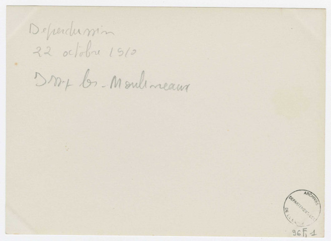 Monoplan Deperdussin à Issy-les-Moulineaux en 1910