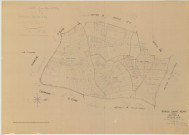 Braux-Saint-Remy (51083). Section B2 échelle 1/2500, plan mis à jour pour 1959, plan non régulier (papier)
