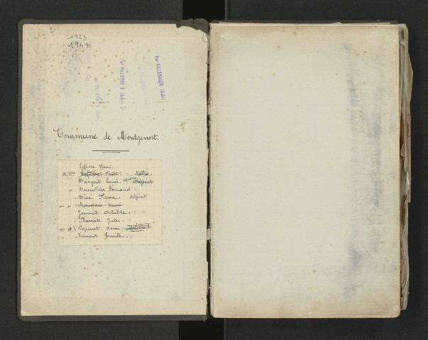 Délibérations municipales.