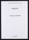 Virginy. Naissances 1892-1909